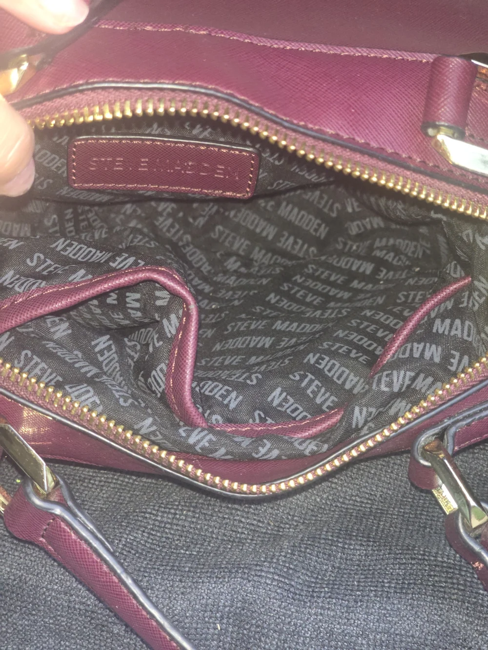 Steve Madden Breese Satchel - Plum
